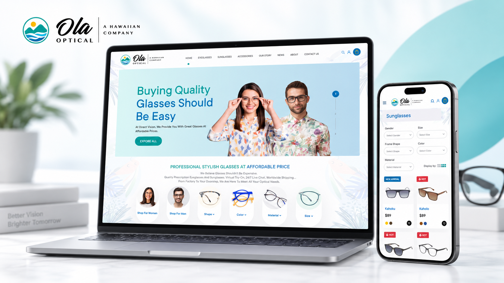 Ola Optical visual highlight
