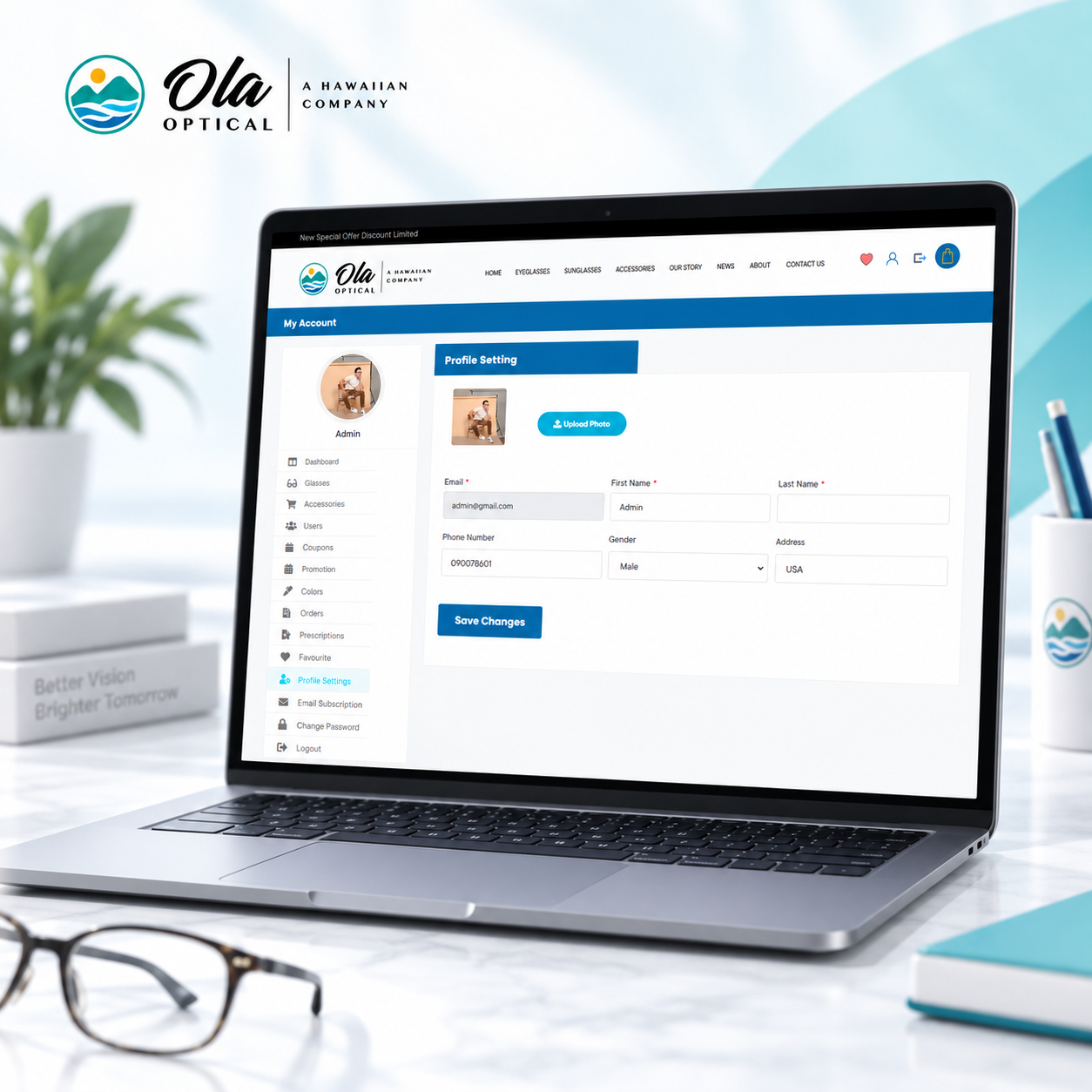 Ola Optical visual highlight 2