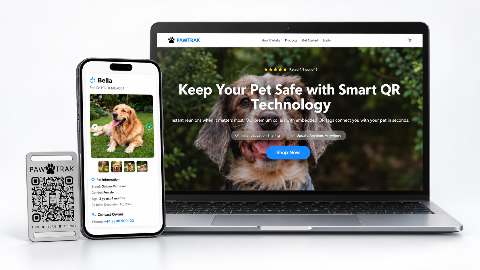 PawTrak visual highlight