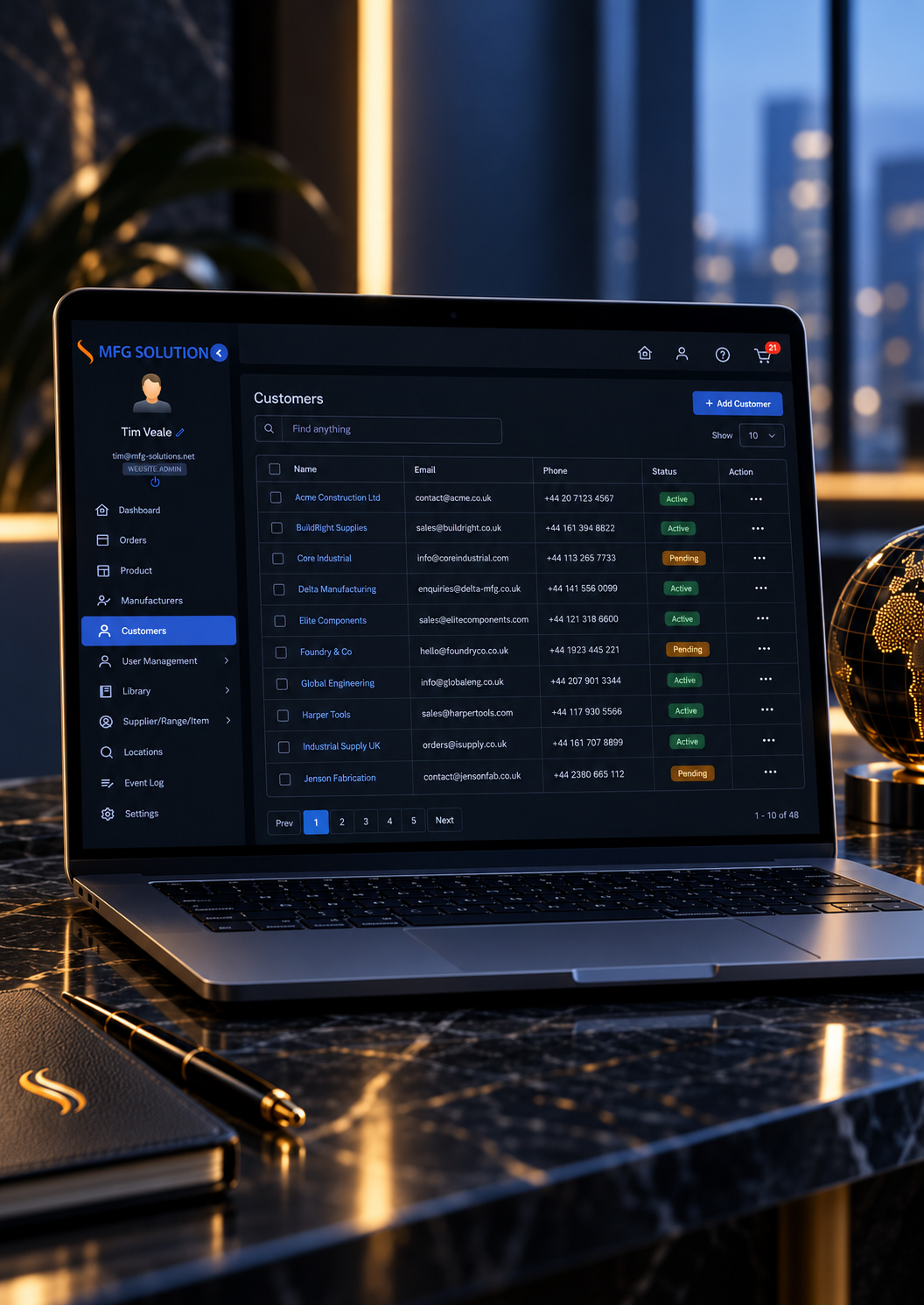 About the Client