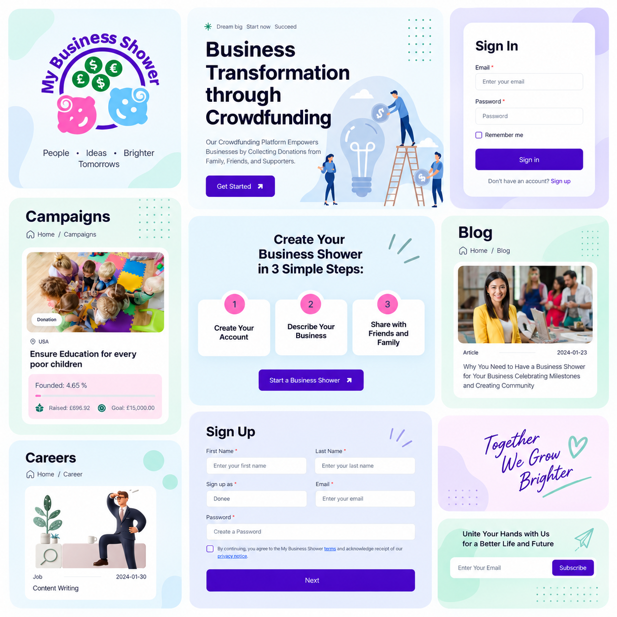 MyBusinessShower visual highlight 3