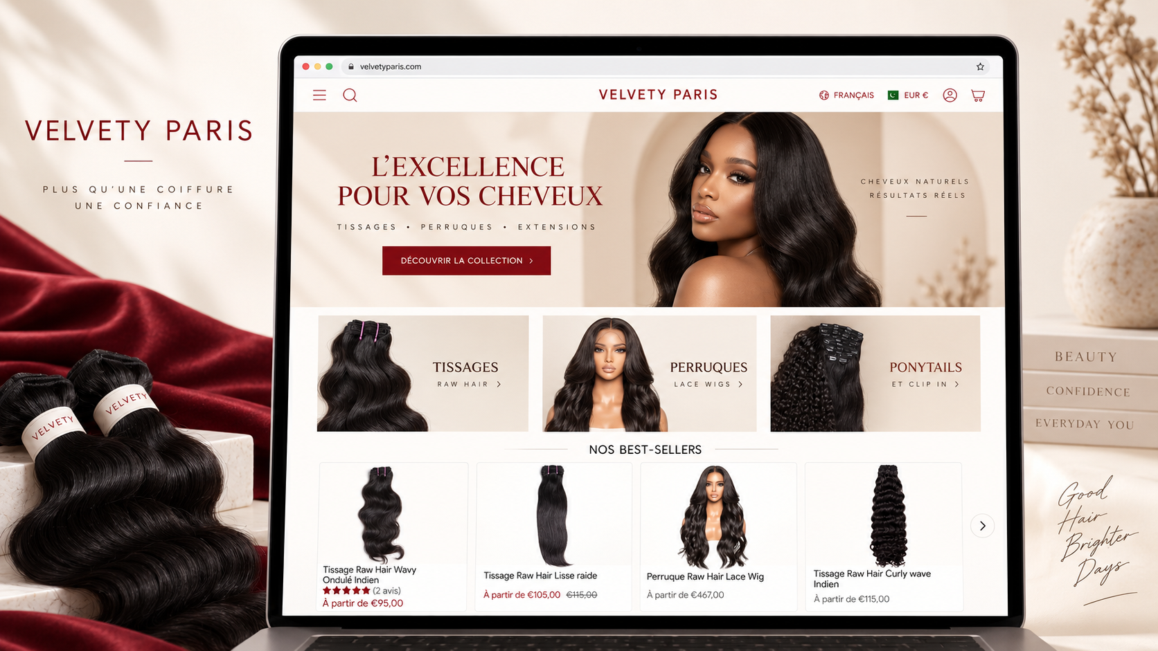 Velvety Paris visual highlight