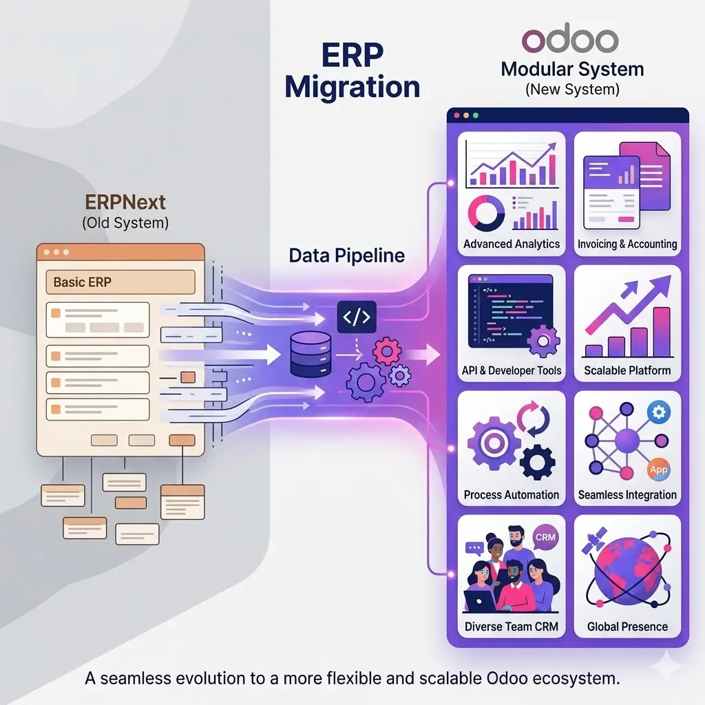 ERPNext to Odoo Migration