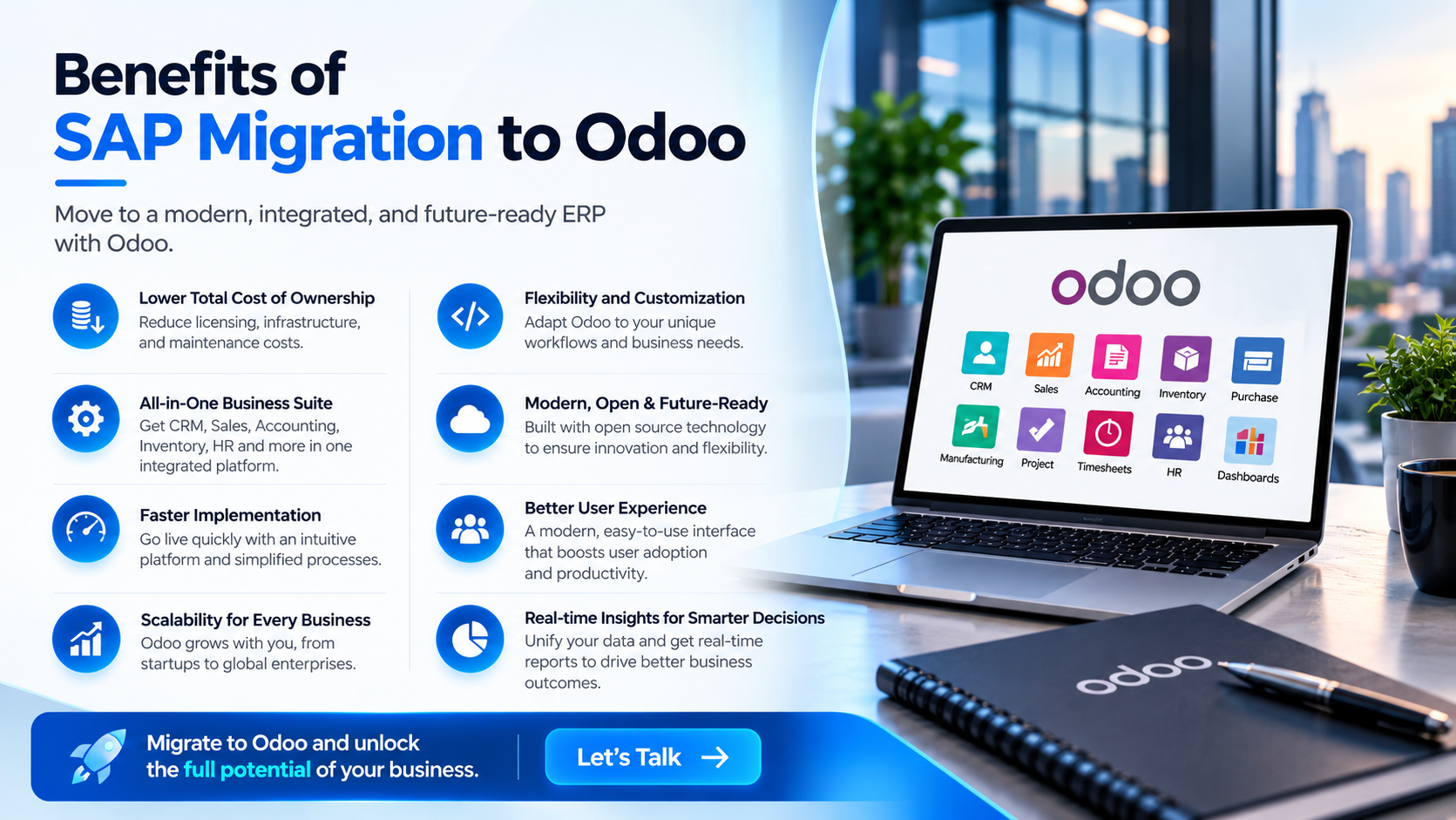 Recreate Critical SAP Customizations in Odoo