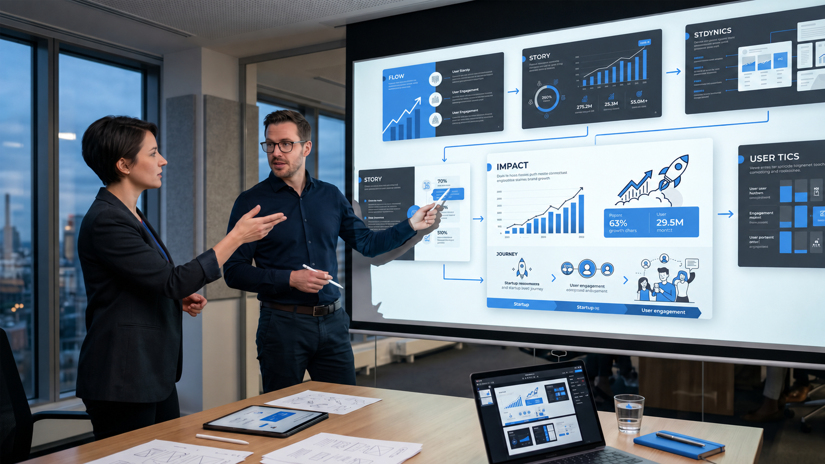Data Visualization That Supports the Thesis