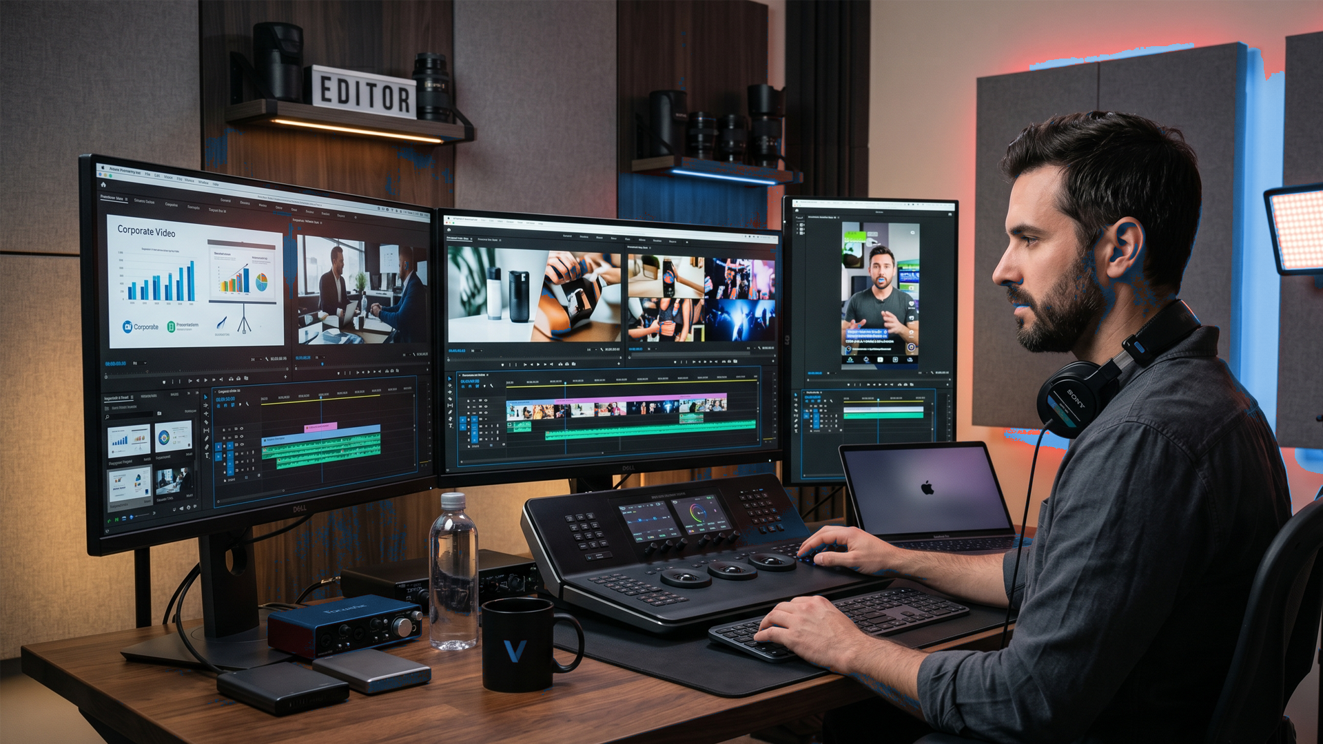Motion Graphics and Subtitles